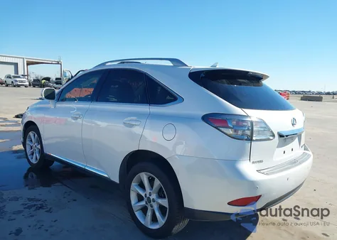 2012 Lexus Rx 350 из США, поврежденный, VIN 2T2ZK1BA0CC081553